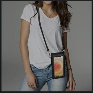 Black Crossbody Phone Case